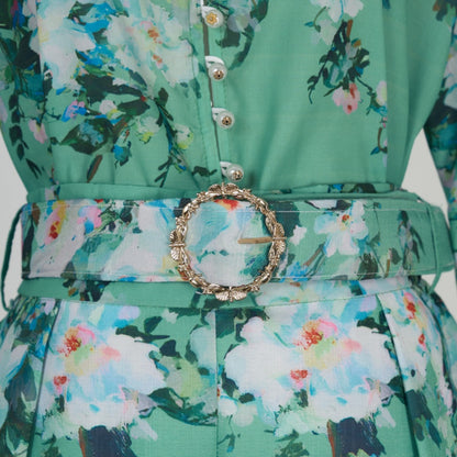 Flower Print Green Sets
