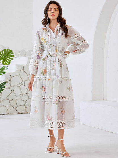 Long Sleeve Loose Maxi Dress