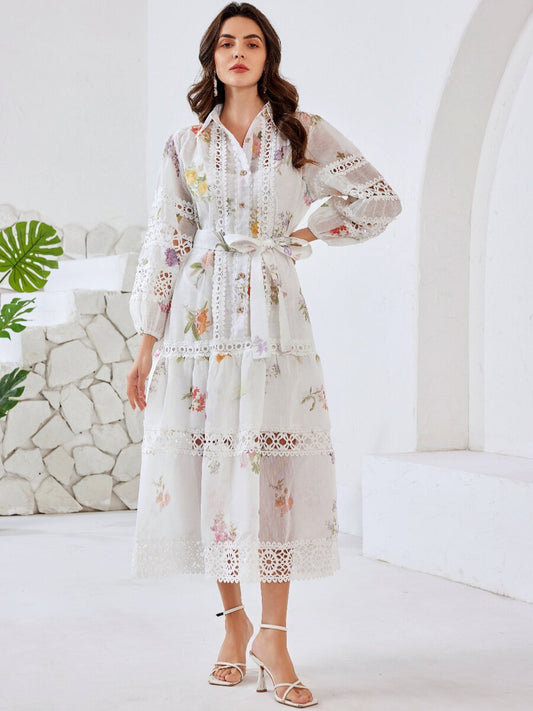 Long Sleeve Loose Maxi Dress