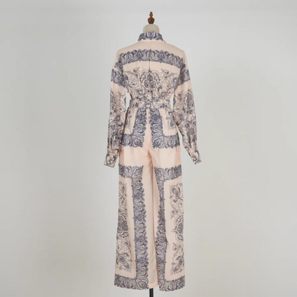 Women's Printed Shirt and Trouser Sets